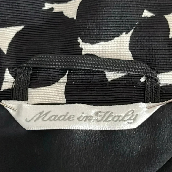 MaxMara Cotton Blend Print 4 Button Jacket - Size 6 - Picture 5 of 10